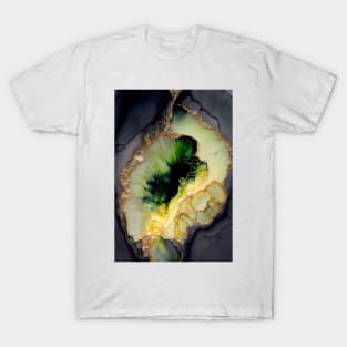 Plant Infused - Abstract Alcohol Ink Resin Art T-Shirt